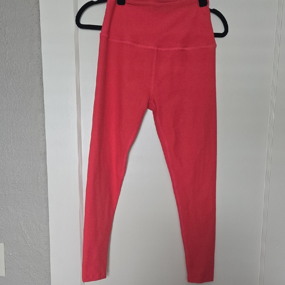 Beyond Yoga Spacedye Coral Ankle Leggings